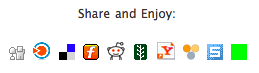 Social Bookmarking Icons Social Bookmarking Icons